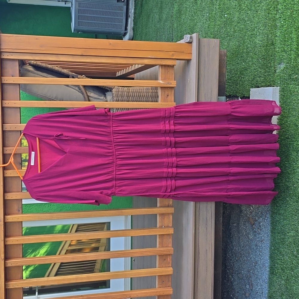 Maroon dress